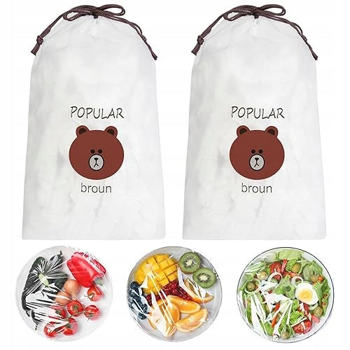 FOOD GRADE FLEXIBLE PE FILM FOR FOOD TO STRETCH 200 PCS