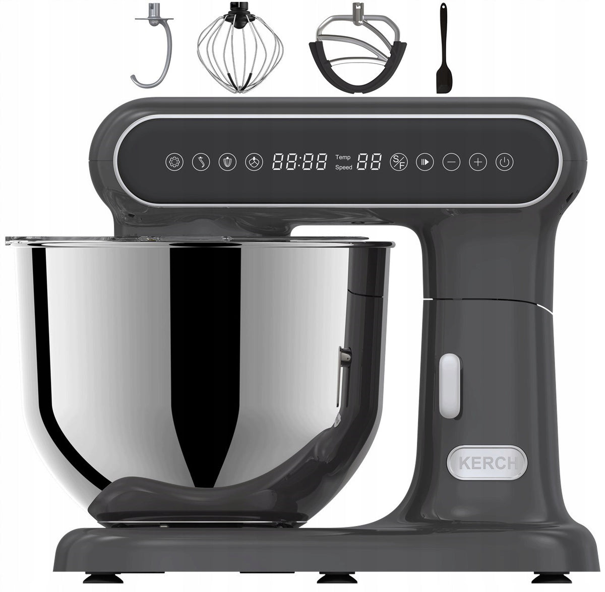 FOOD PROCESSOR PLANETARY MIXER KERCH MONZA FERMENTATION GREY 6,2L