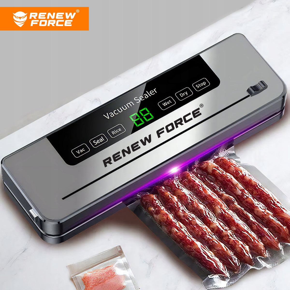 FOOD VACUUM WELDING MACHINE AUTOMATIC PACKING MACHINE STRONG 5 MODES Packaging status original