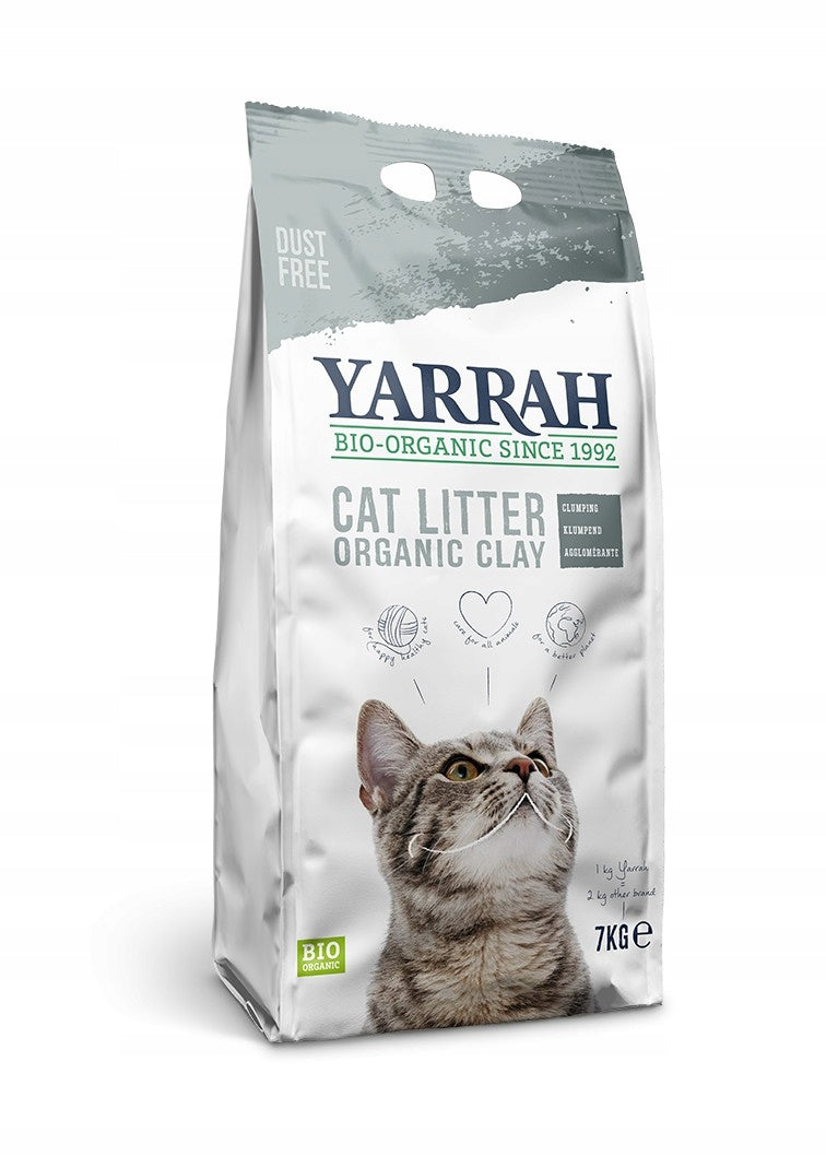 (FOR CAT) CLUMPING LITTER FROM CLAY 7 kg - YARRAH