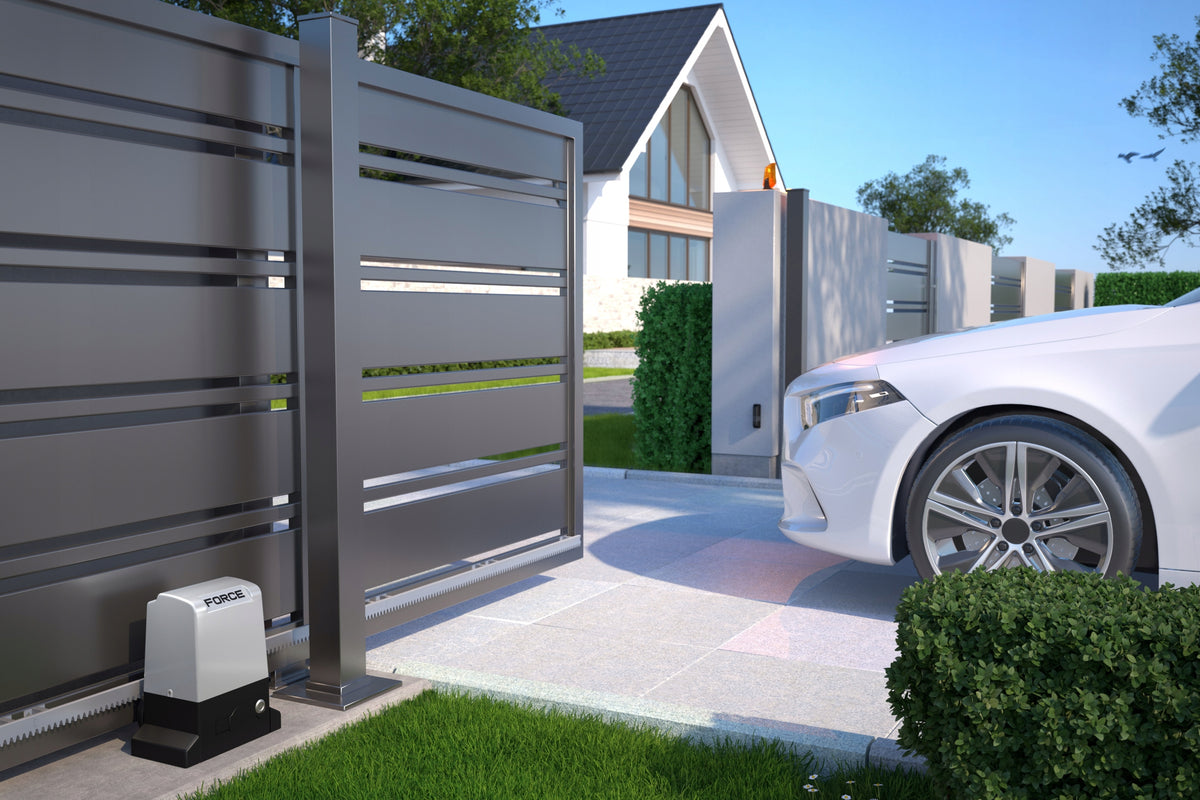 FORCE 2000 KG WiFi AUTOMATIC GATE SET DRIVE FOR SLIDING GATE ACTUATOR Manufacturer code FORCE2000