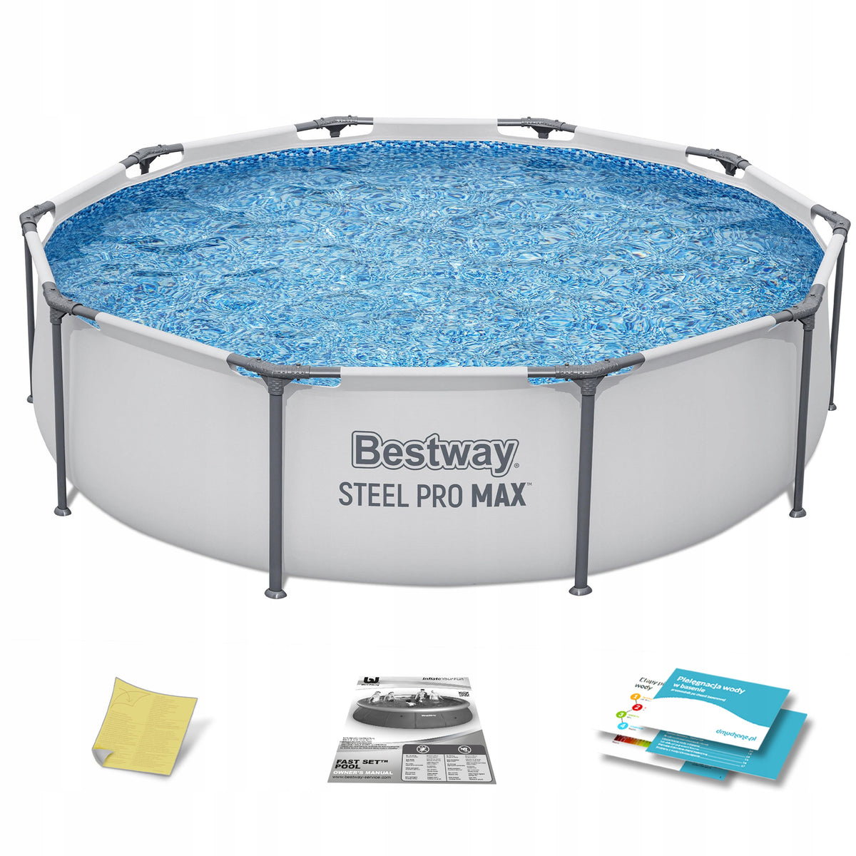 FRAME POOL BESTWAY 305x76 GARDEN FAMILY SET 4in1 FOR GARDEN Packaging status original