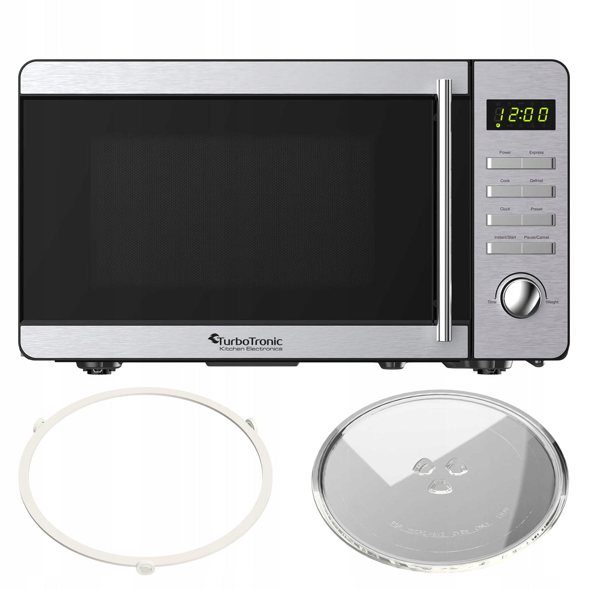 FREESTANDING DIGITAL MICROWAVE OVEN 8 PROGRAMS LOCK 20L 700W