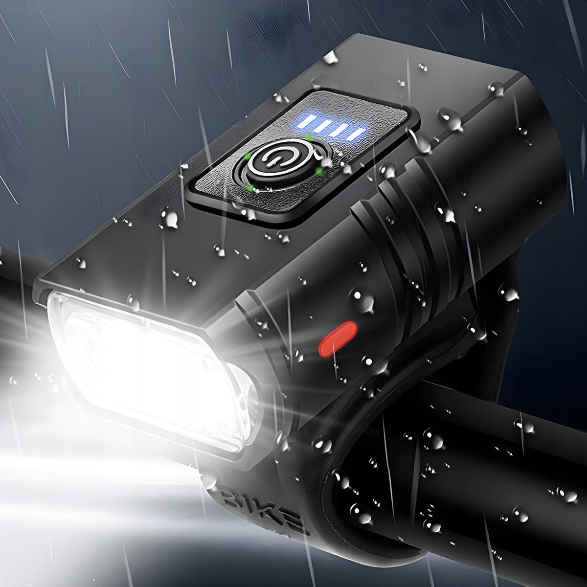 FRONT LED BICYCLE LIGHT POWERFUL RECHARGEABLE FOR BIKE LED Modes Manufacturer code OŚWIETLENIE LAMPKI ŚWIATŁO NA ROWER USB