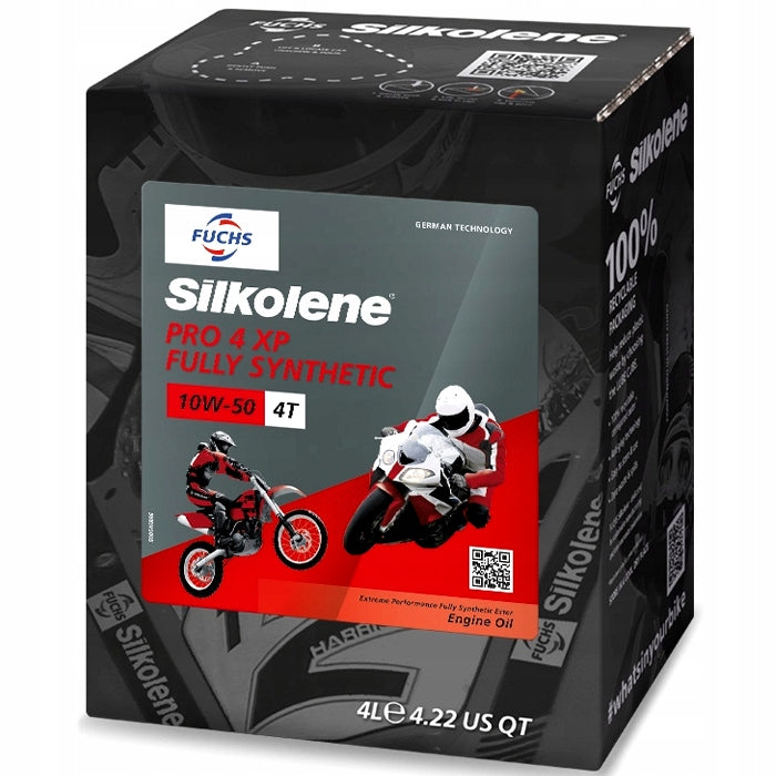 FUCHS Silkolene PRO 4 XP 4T 10W50 4x1L Manufacturer code 602013682
