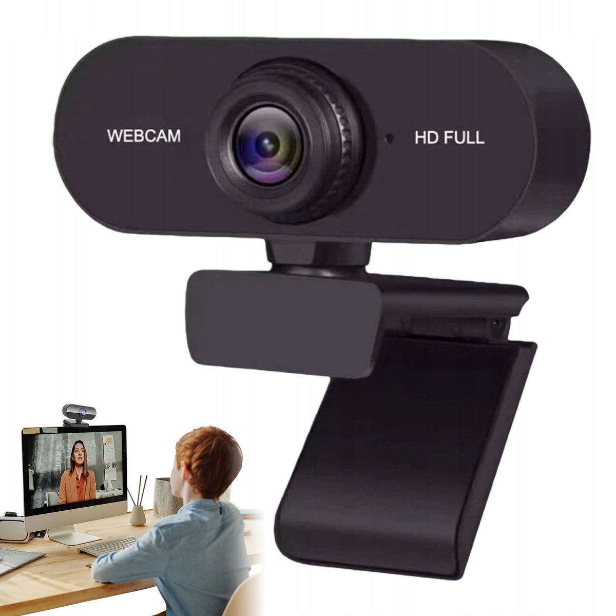 FULL HD 1080P ANGLE ADJUSTABLE CAMERA FOR OFFICE AND HOME