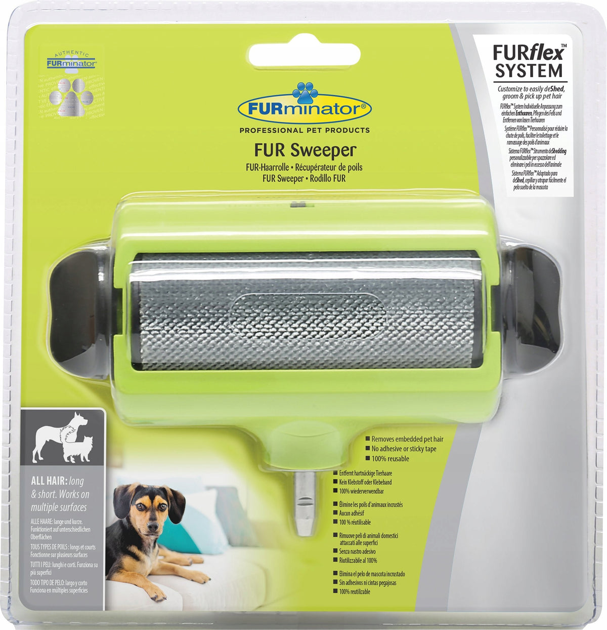 FURMINATOR Fur Sweeper hair cleaning roller - head
