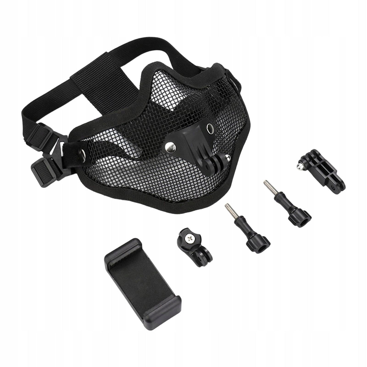 Face Mask with Mount Mesh Face Mask with Mount Breathable for Phone Packaging status original