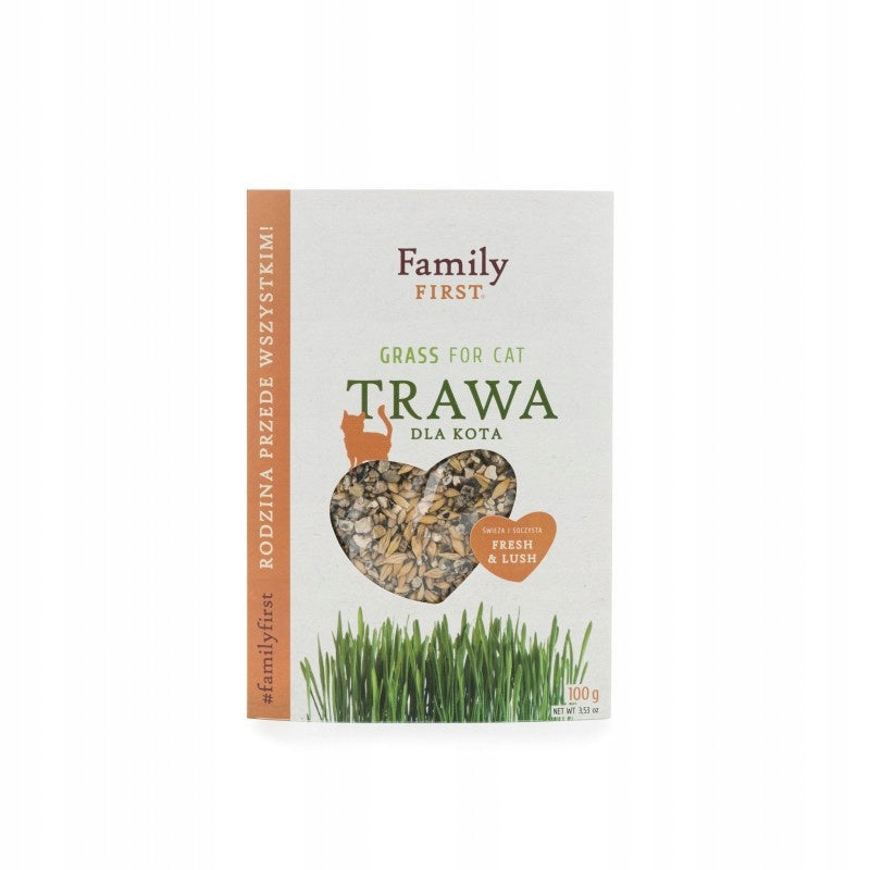Family First cat grass 100g