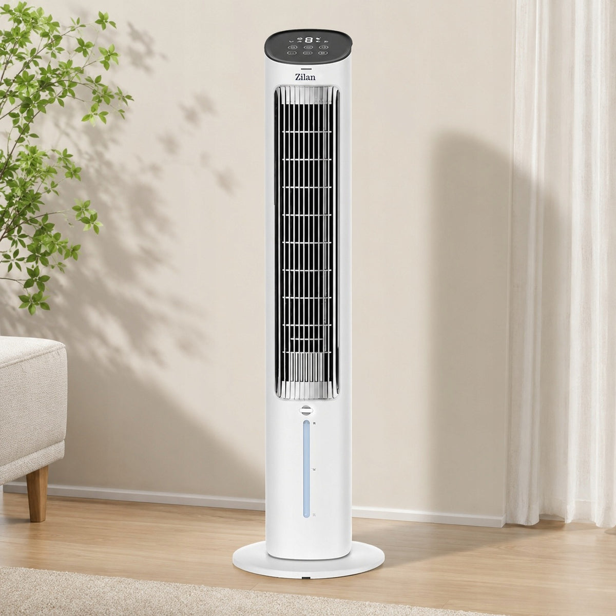Fan Column Air Conditioner Zilan AROMA XXL 106CM 3L LED Power 60W Remote Control Manufacturer code ZLN1030