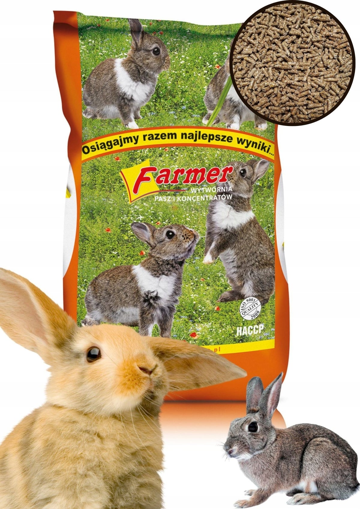 Farmer Feed Rabbit 25 kg - complete for rabbits, proper development