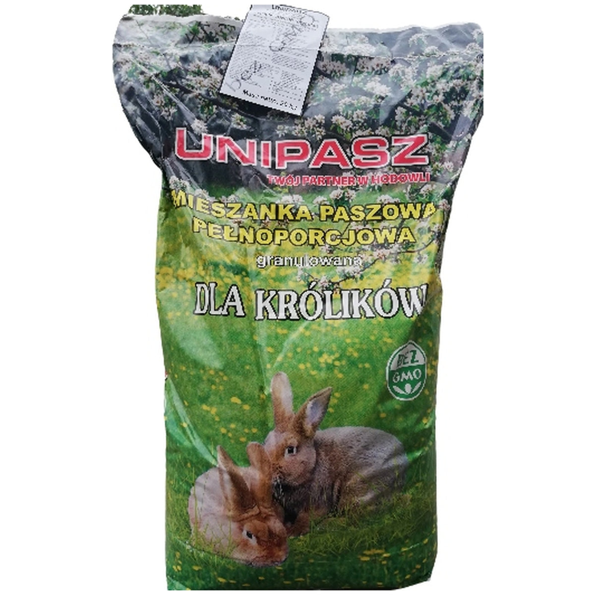 Feed For Rabbits In Fattening Karma Granules For Growth KDT UNIPASZ 20 kg