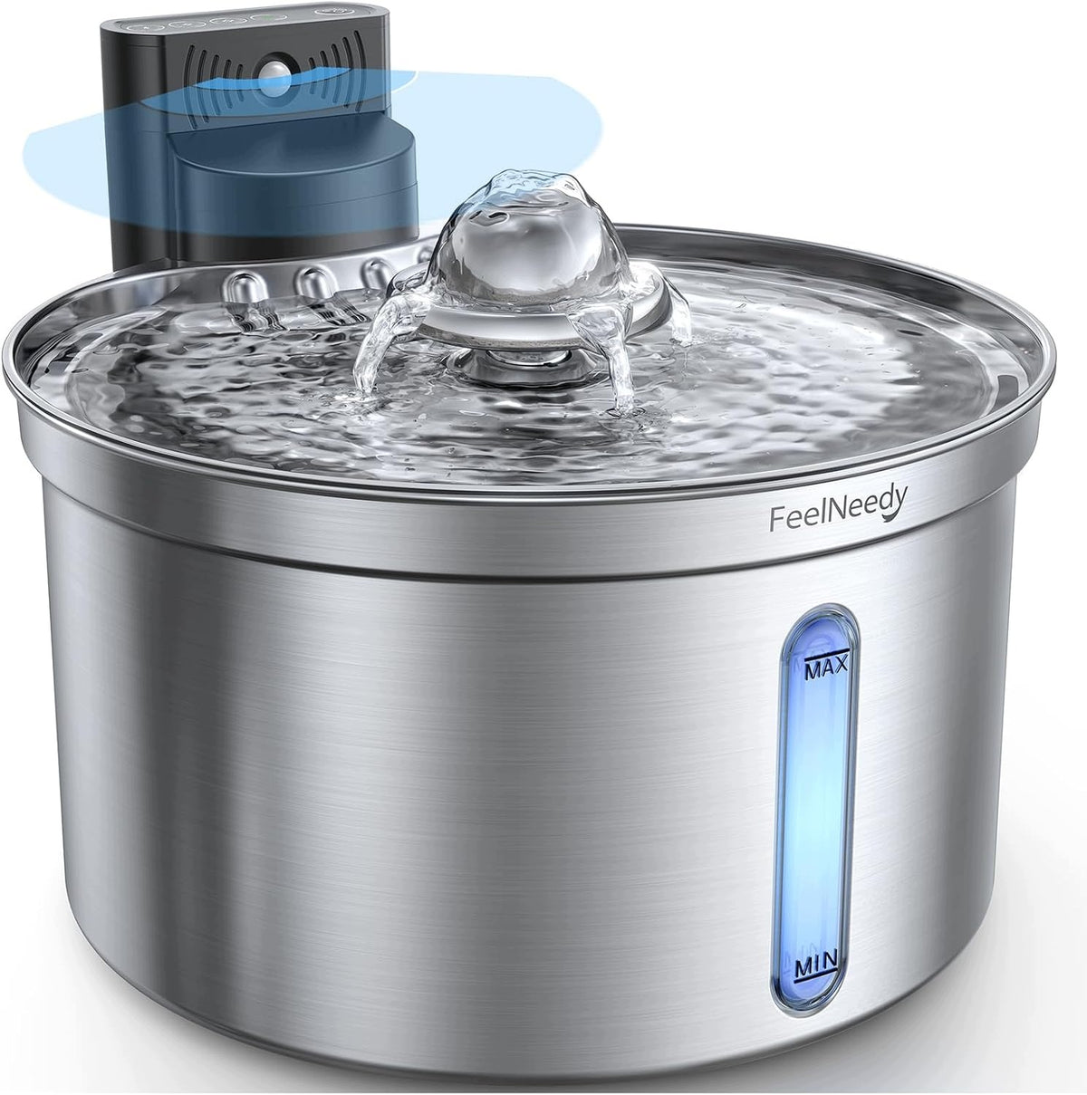 FeelNeedy Fountain Bowl Cat Drinker Smart Motion Sensor FN-W19