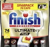 Finish Quantum Ultimate Dishwasher Capsules 74pcs