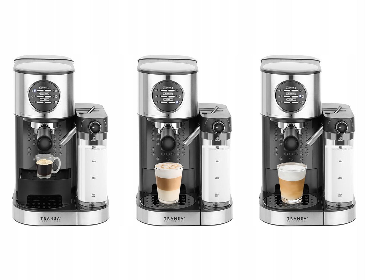 Flask espresso machine Transa Electronics MultiCoffee 1470 W black Manufacturer code TE-72