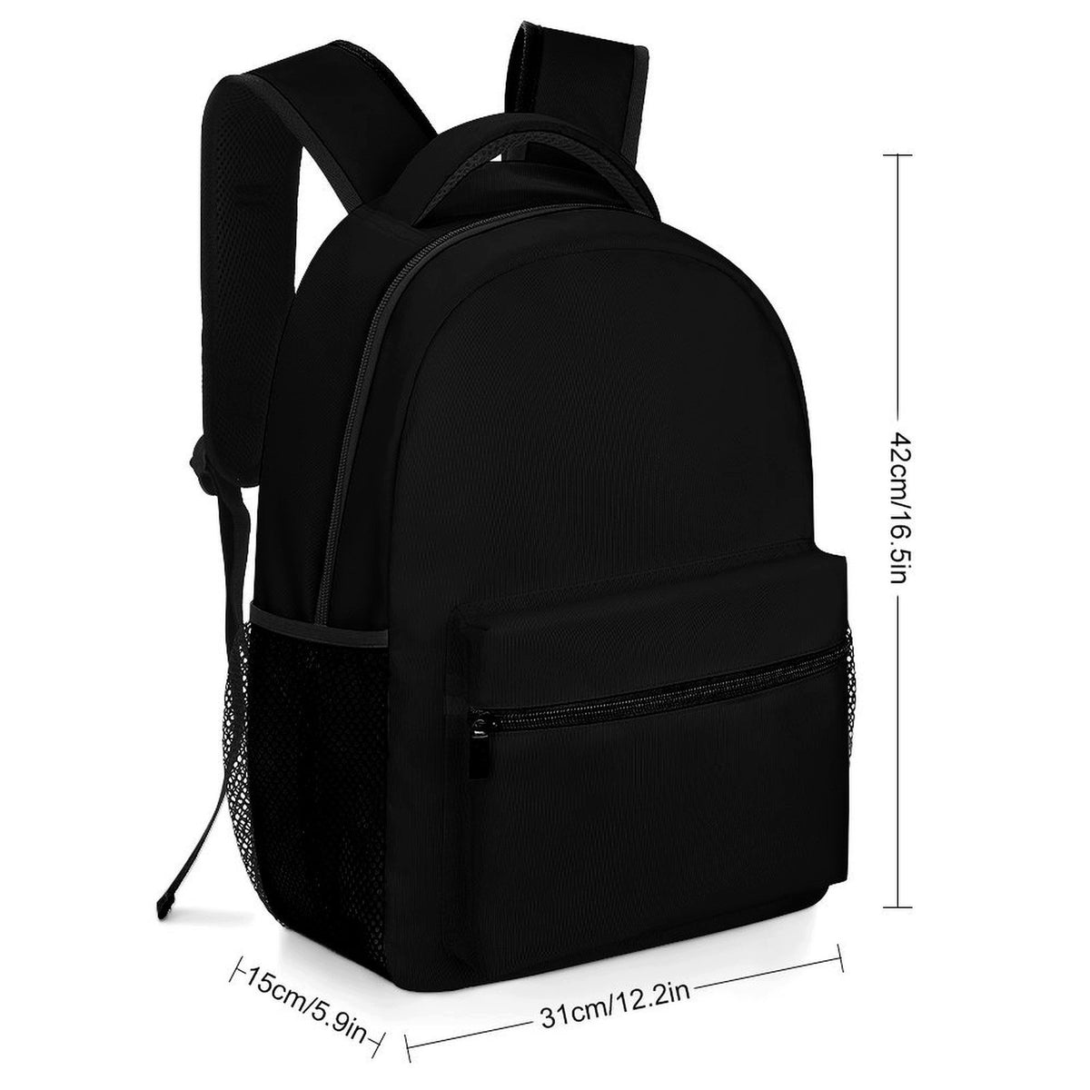 Floral Print Backpack with Waist Support and Large Capacity Packaging status original