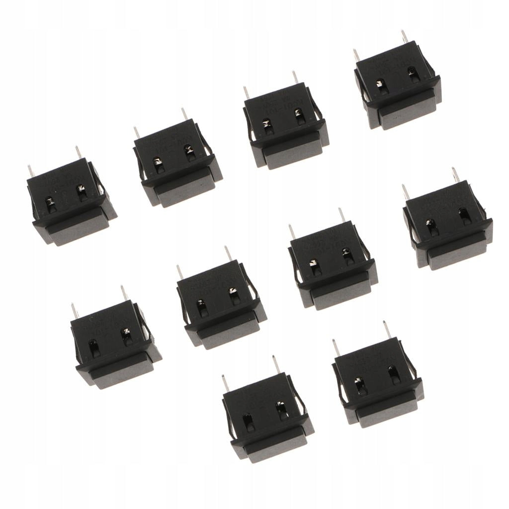 Flush mountinging Momentary Push Button Switch and 10 Pcs