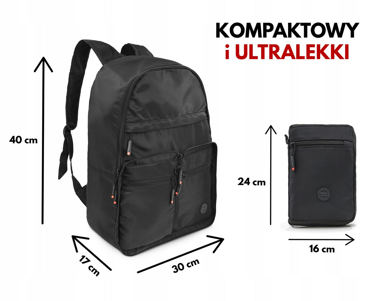 Foldable Sports Travel BACKPACK Spacious ULTRALIGHT Practical Brand Pako Jeans