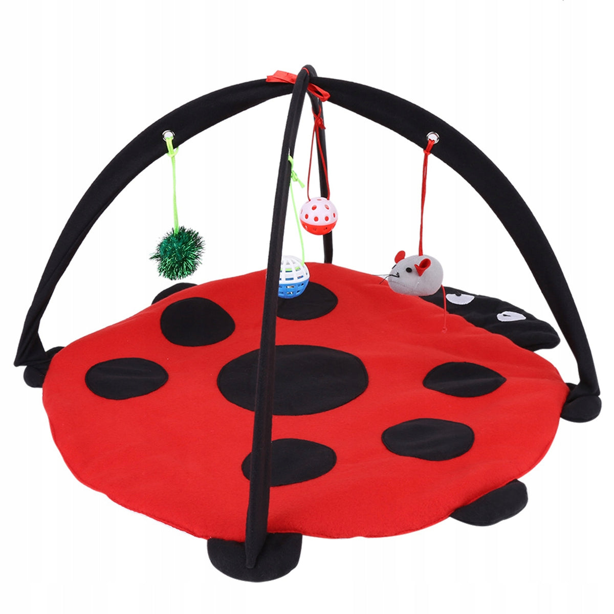 Folding Cat Play Mat Tent