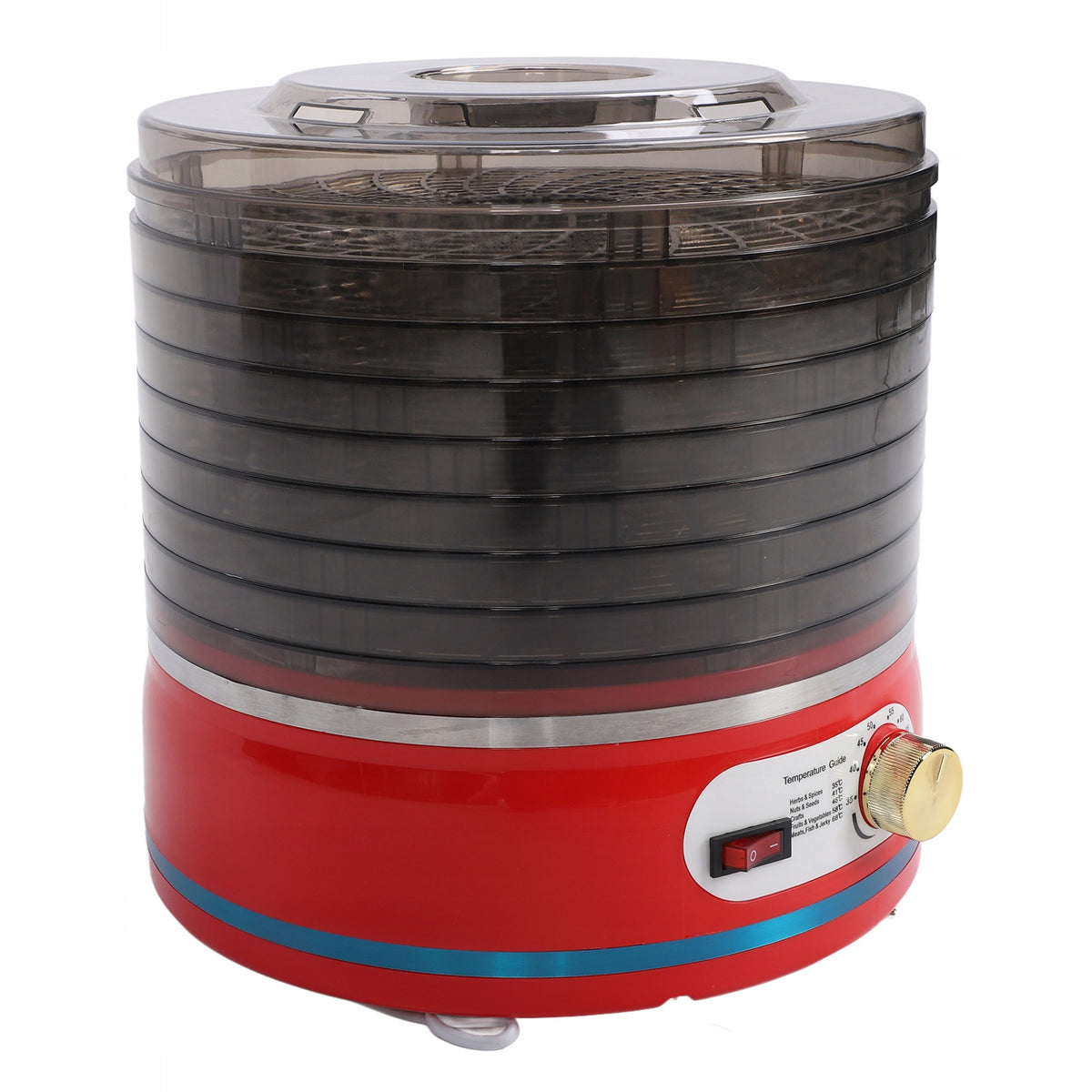 Food Dehydrator Machine 8 TRAY RED ELECTRIC SUGGESTED 6B