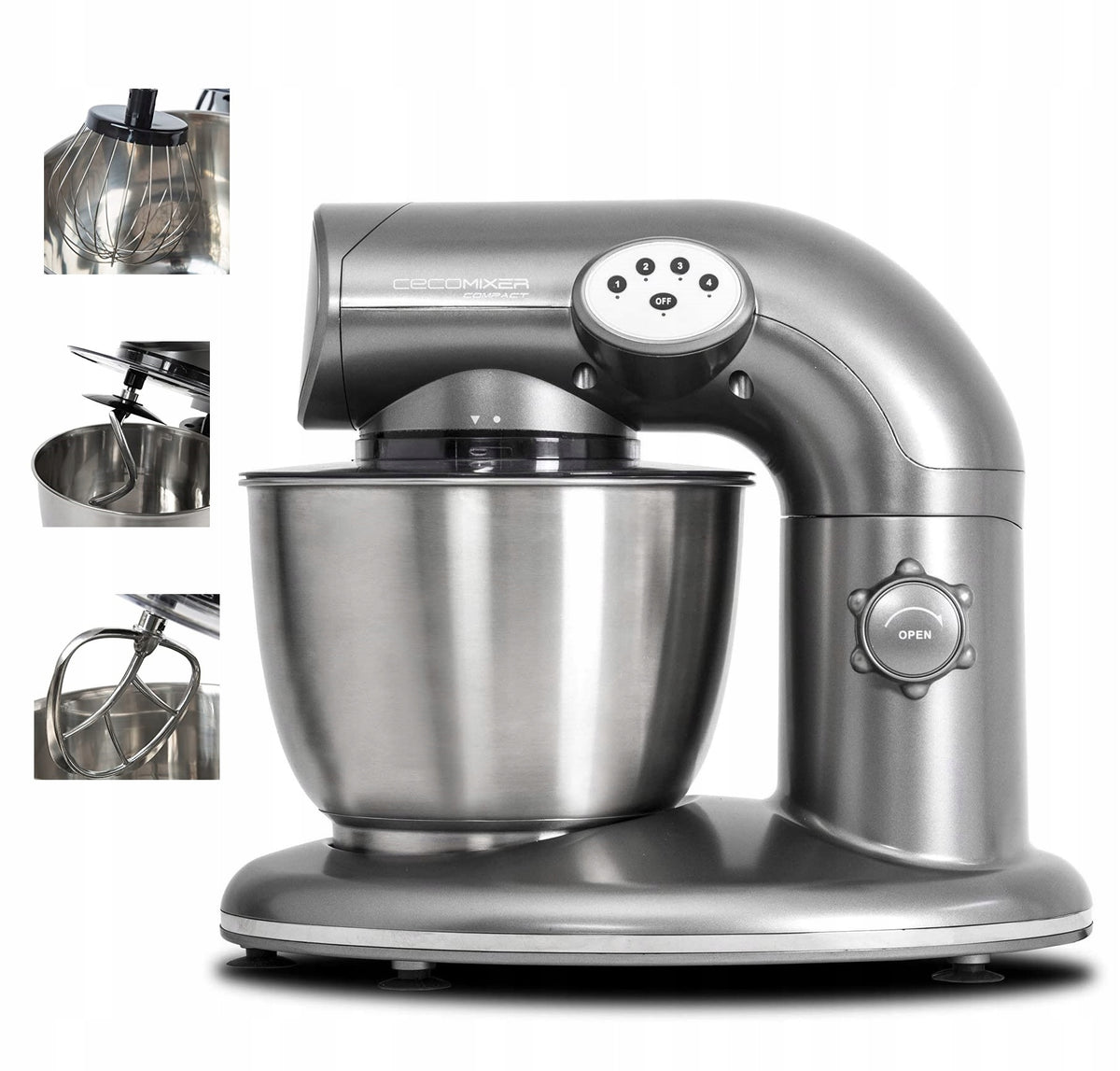 Food Processor Planetary Mixer Cecotec 1000 WAT