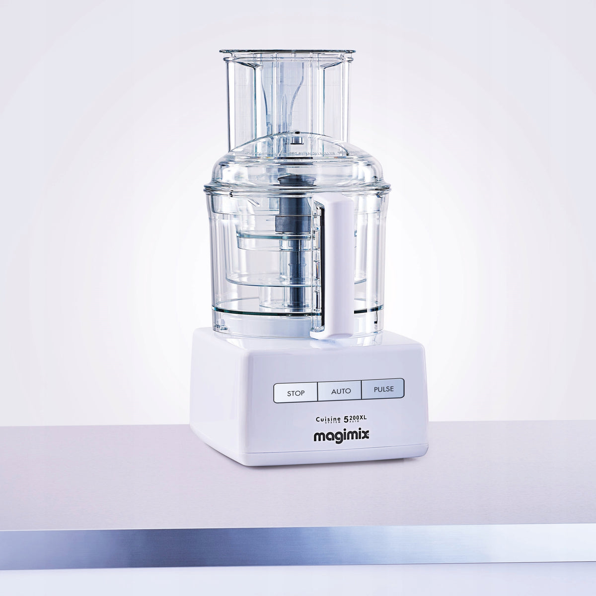 Food processor Magimix 5200XL 1100W white + book Manufacturer code CS 5200 XL
