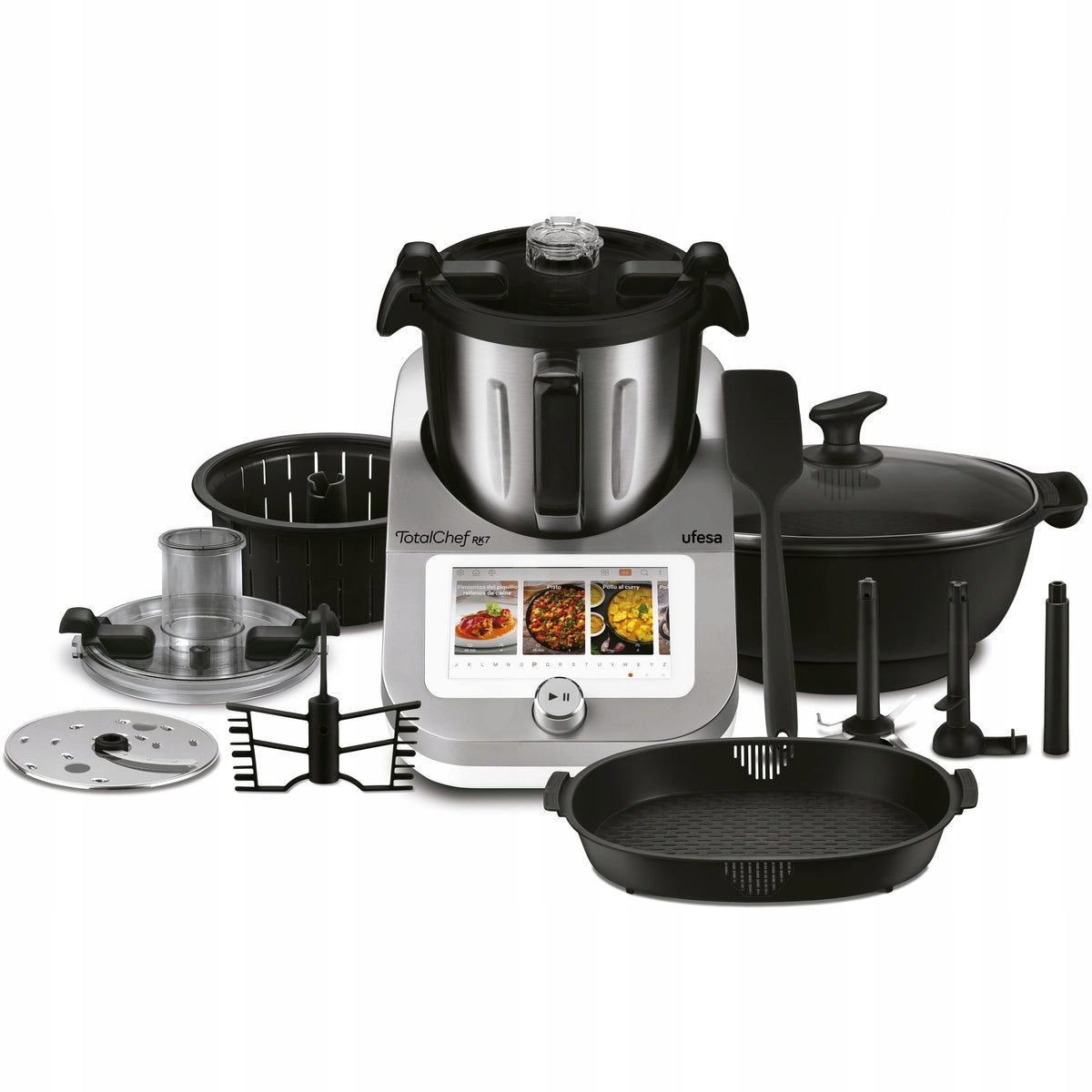 Food processor Ufesa 85104982 2000 W silver/grey