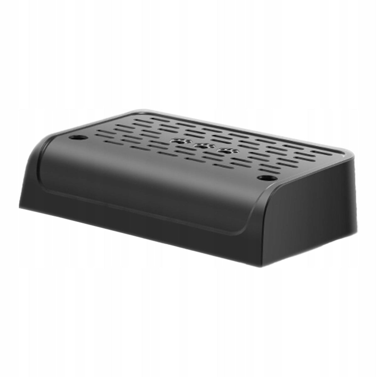Footboard for Cats Litter Box Easy Cleaning Cat Litter Ramp for Black Packaging status original