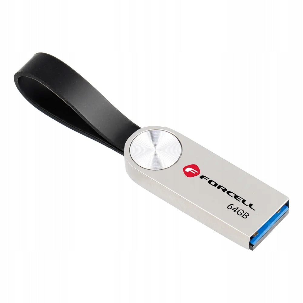 Forcell f-data 64 GB USB 3.2 Portable Flash Drive Pendrajw silver