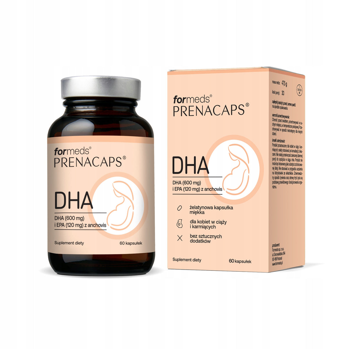Formeds PRENACAPS DHA 60 capsules