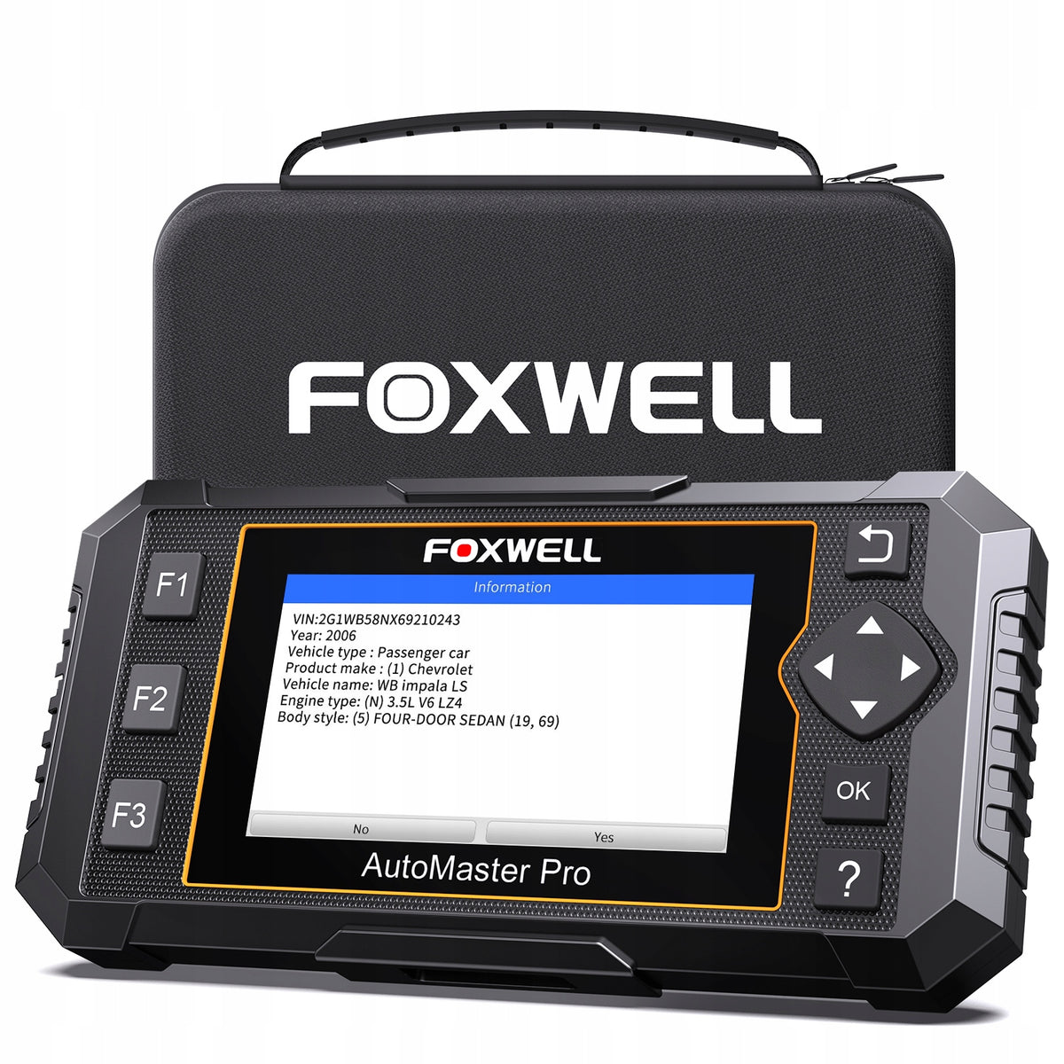 Foxwell NT650 Pro OBD2 Diagnostic Tool ABS SRS/EPB/DPF Code Reader Manufacturer code NT650