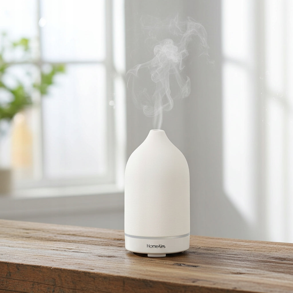 Fragrance Diffuser Ceramic Aromatherapy QUIET Led Cloud Dancer Light Manufacturer code PURE WHITE
