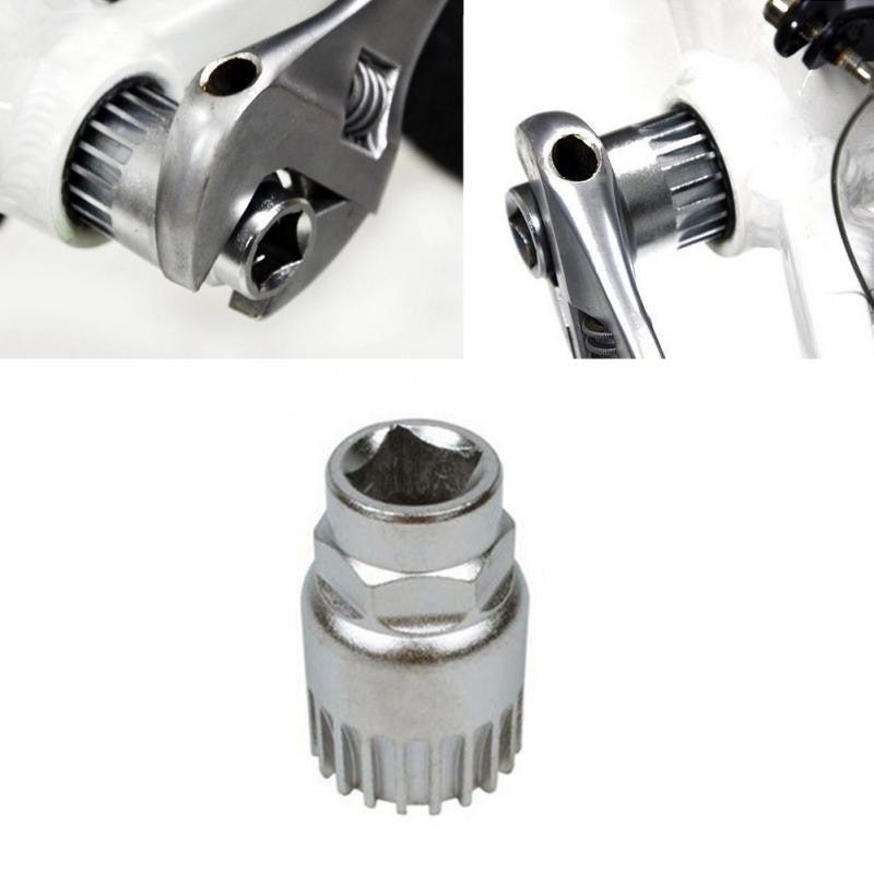 Free-wheel support chain key crank puller Brand Korbi