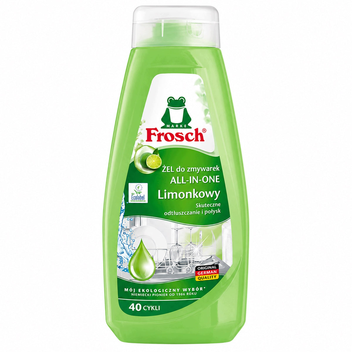 Frosch All-in-one Lime Dishwasher Gel 650 ml