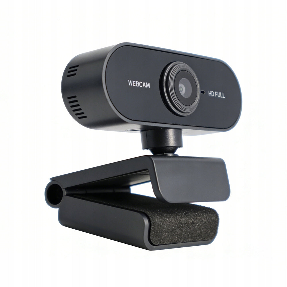 Full HD 1080p Webcam With USB LED Microphone For Computer Packaging status original