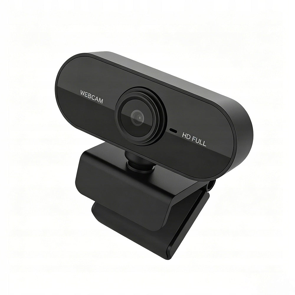 Full HD 1080p Webcam With USB LED Microphone For Computer
