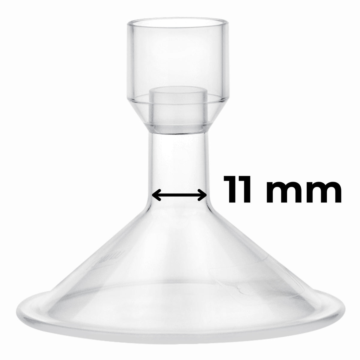 Funnel for breast pump standard 11 mm