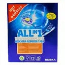G&G All in ona dishwasher tablets 40 pcs