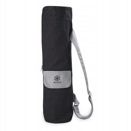 GAIAM MAT COVER WITH GRANITE STORM STRAP Color black