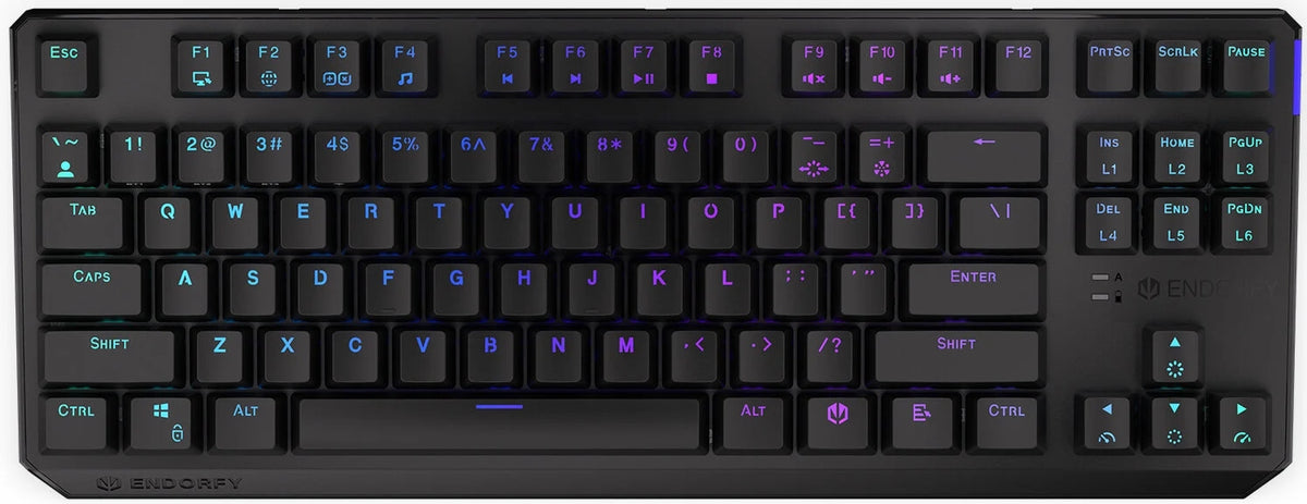 GAMING KEYBOARD ENDORFY THOCK TKL WIRELESS BLACK