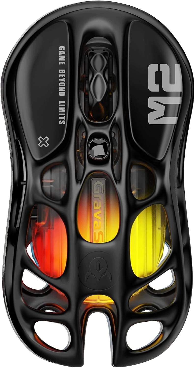 GAMING MOUSE WIRELESS MERCURY M2 STEALTH BLACK