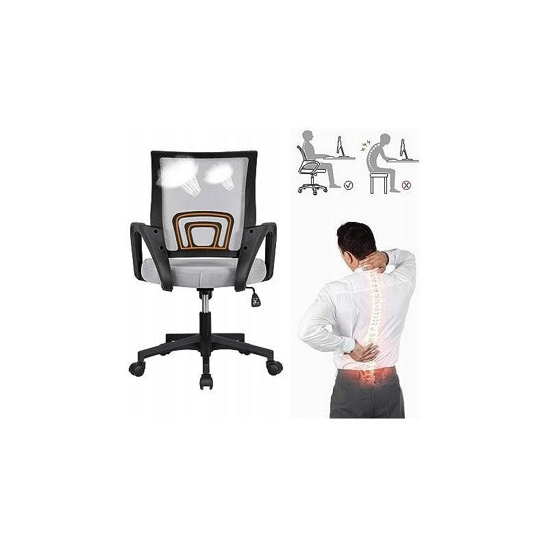 GAMING OFFICE CHAIR SWIVEL MICRO MESH FOR DESK Packaging status original