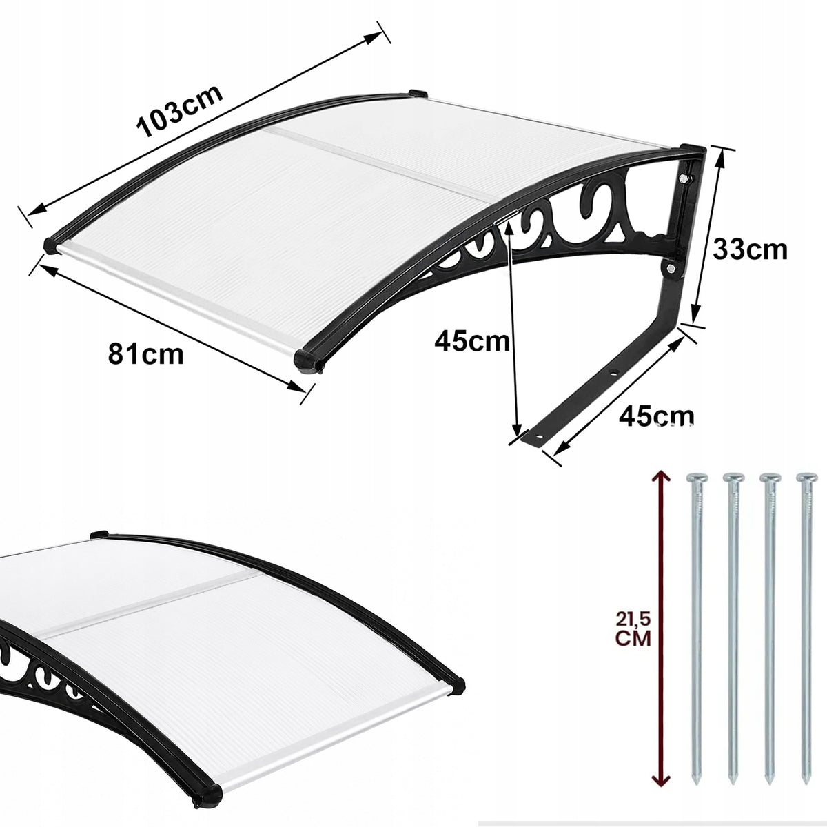 GARAGE FOR ROBOTIC MOWER CANOPY MOWER SOLID 100X80 CANOPY COVER Manufacturer code GARAŻ DO ROBOTA KOSZĄCEGO