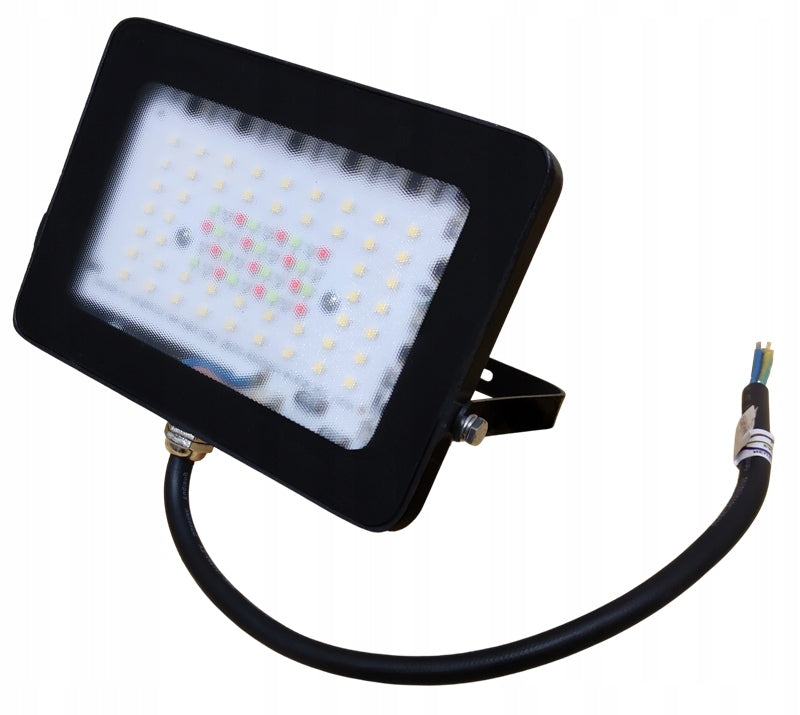 GARDEN FLOODLIGHT RGB RGBW COLORFUL 20W LED IP65 + REMOTE CONTROL Manufacturer code REFLEKTOR NAŚWIETLACZ RGB RGBW 20W IP65