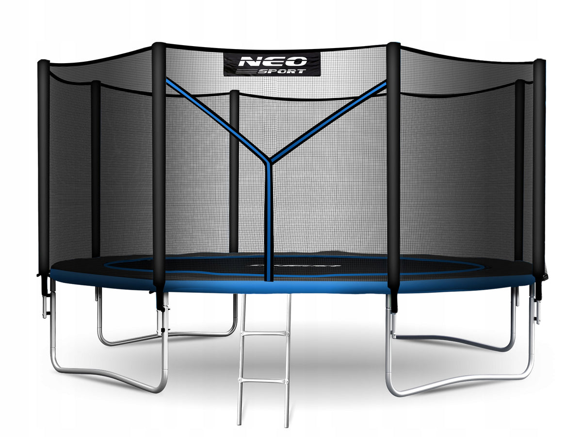 GARDEN TRAMPOLINE FOR CHILDREN SAFE SOLID 435cm 14ft NEOSPORT
