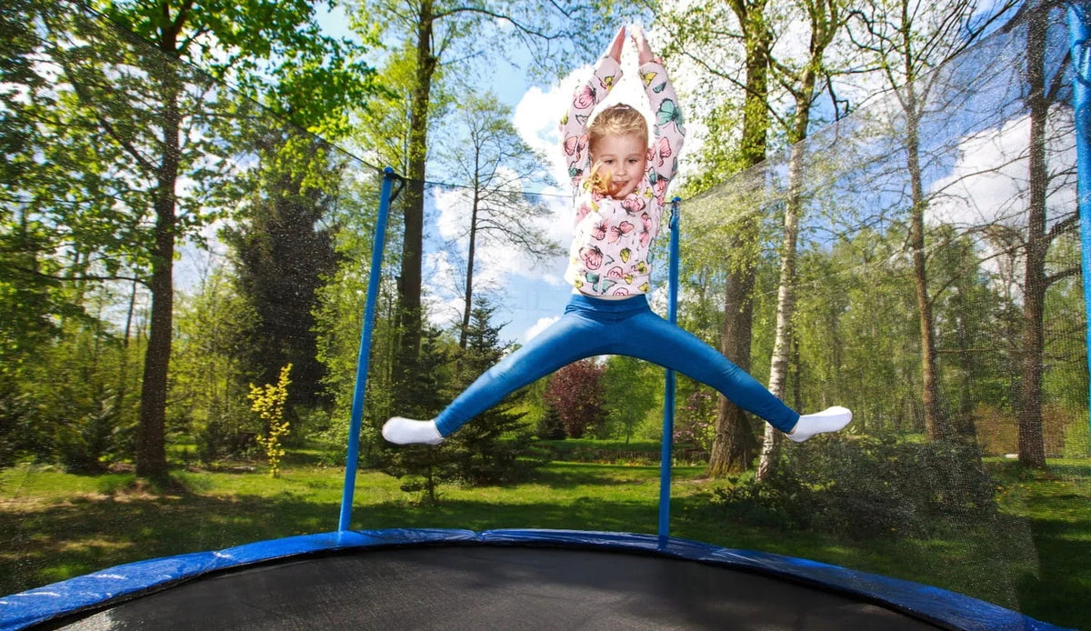 GARDEN TRAMPOLINE MOTION FT8 244CM WITH LADDER + NET Manufacturer code 252cm