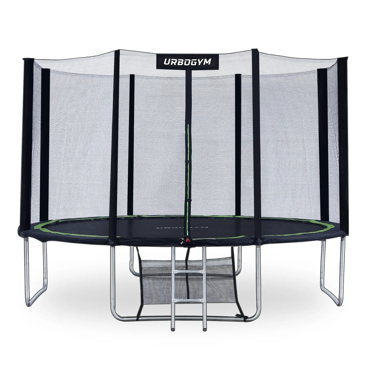 GARDEN TRAMPOLINE WITH OUTDOOR NET FOR CHILDREN'S GARDEN 12 FT 374CM