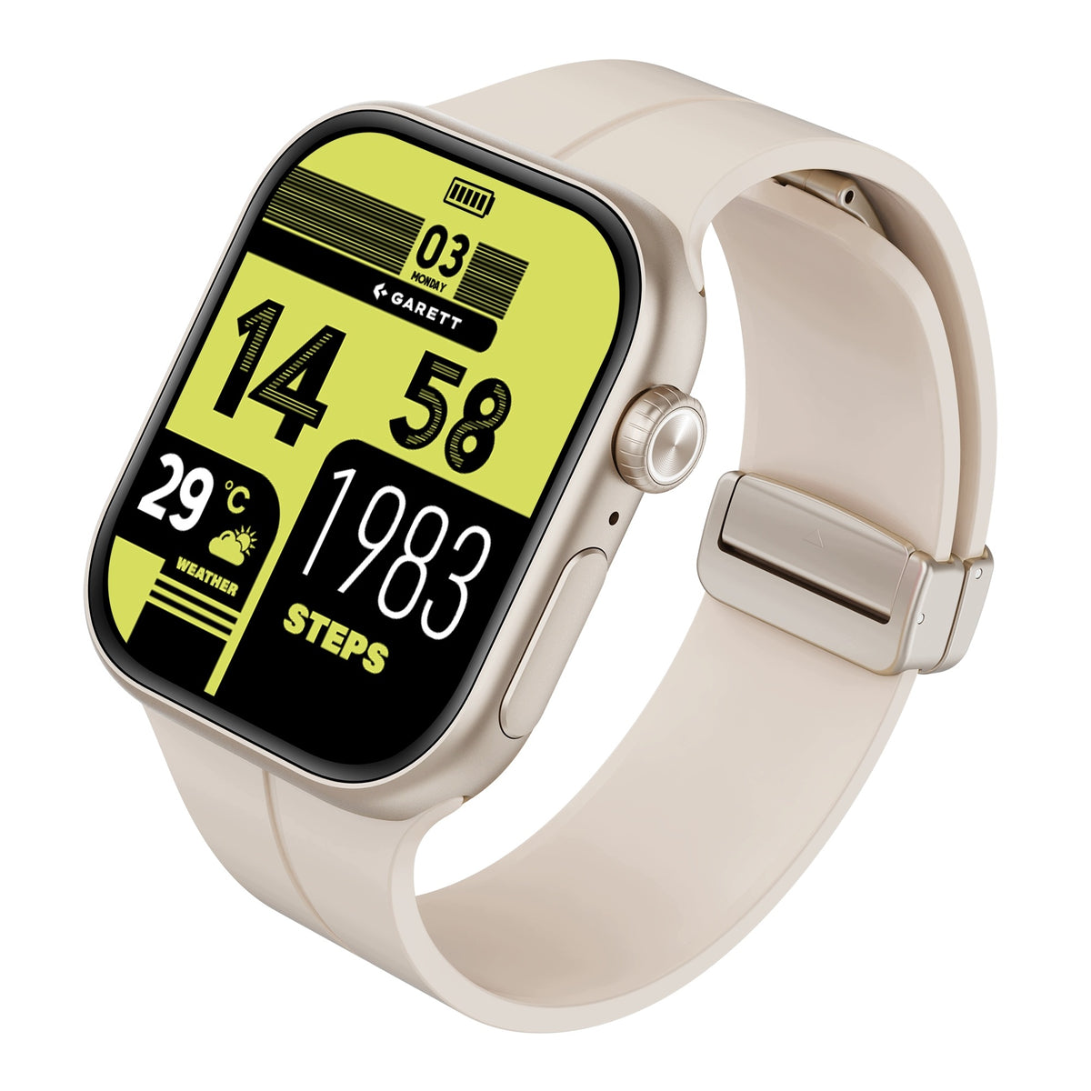 GARETT Smartwatch Next AI SILVER