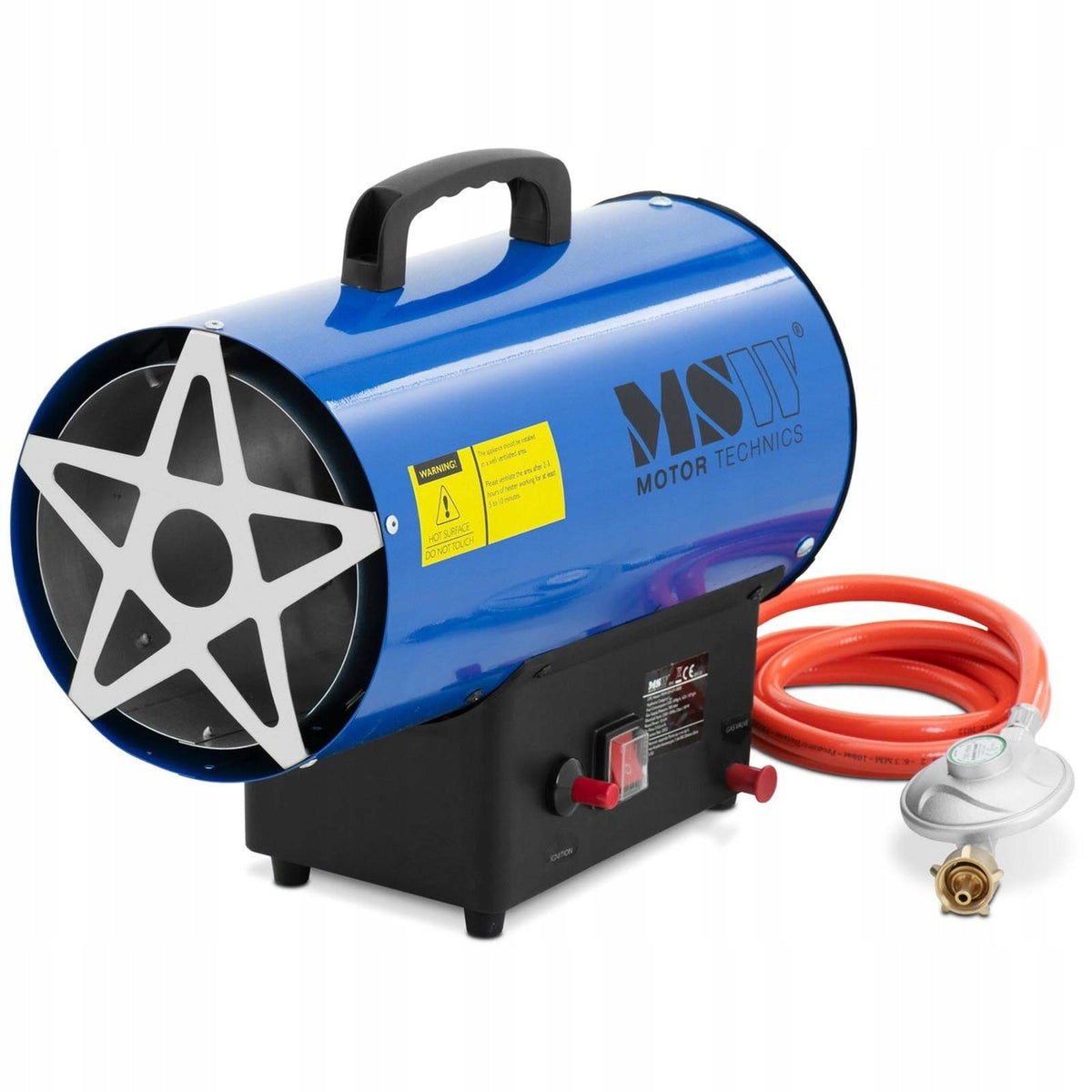 GAS HEATER BLOWER HEATER 15 kW HOSE