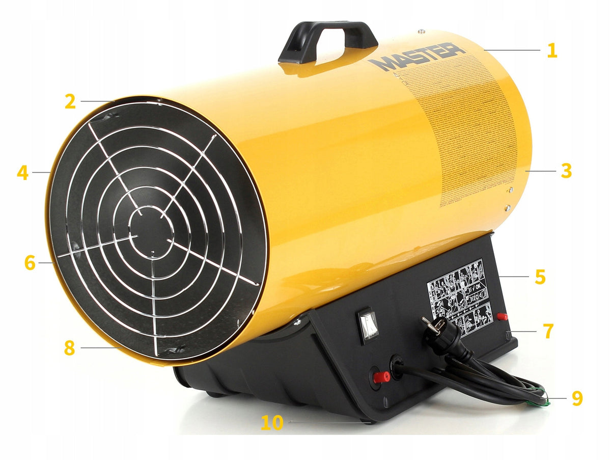 GAS HEATER MASTER BLP 73 M Brand Master